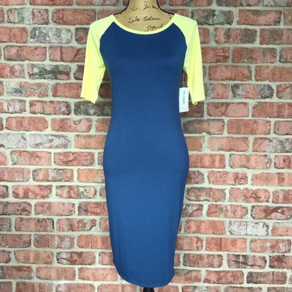 LuLaRoe Julia Dress XS Fits 2-4 NWT!